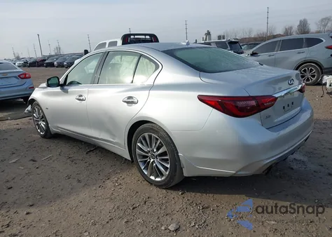2018 Infiniti Q50 3.0T Luxe from USA, damaged, VIN JN1EV7AR1JM437337